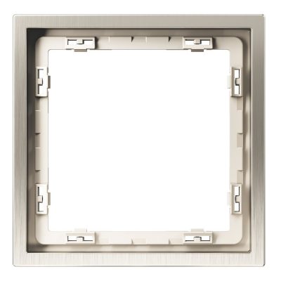 Рамка металлическая на 1 пост, S70 Metal (никель)