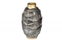 ART-4504-161 Ваза фарфоровая "Шишка (Pine)" d19x36см