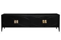 151SV-00005 Тумба под ТВ черная 200*60*40см