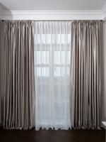 121GD-12120 Тюль Элен (Elen) белый 275*320см