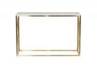 47ED-CST023GOLD Консоль Bianco Namibia иск.мрам/мат.зол120*40*78