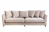 Диван Сорренто(Sorrento) 250 трехмест., велюр св.серый Colt030-SVSER250*101*90