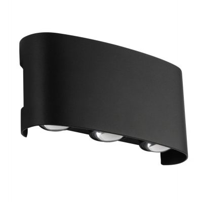Фасадный светильник ARTE LAMP BOSTO A3122AL-6BK