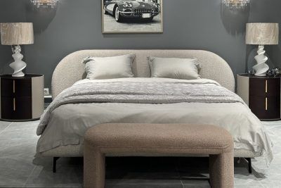 N-55700 Банкетка ТЕДДИ (TEDDY) серая 108*43*45см