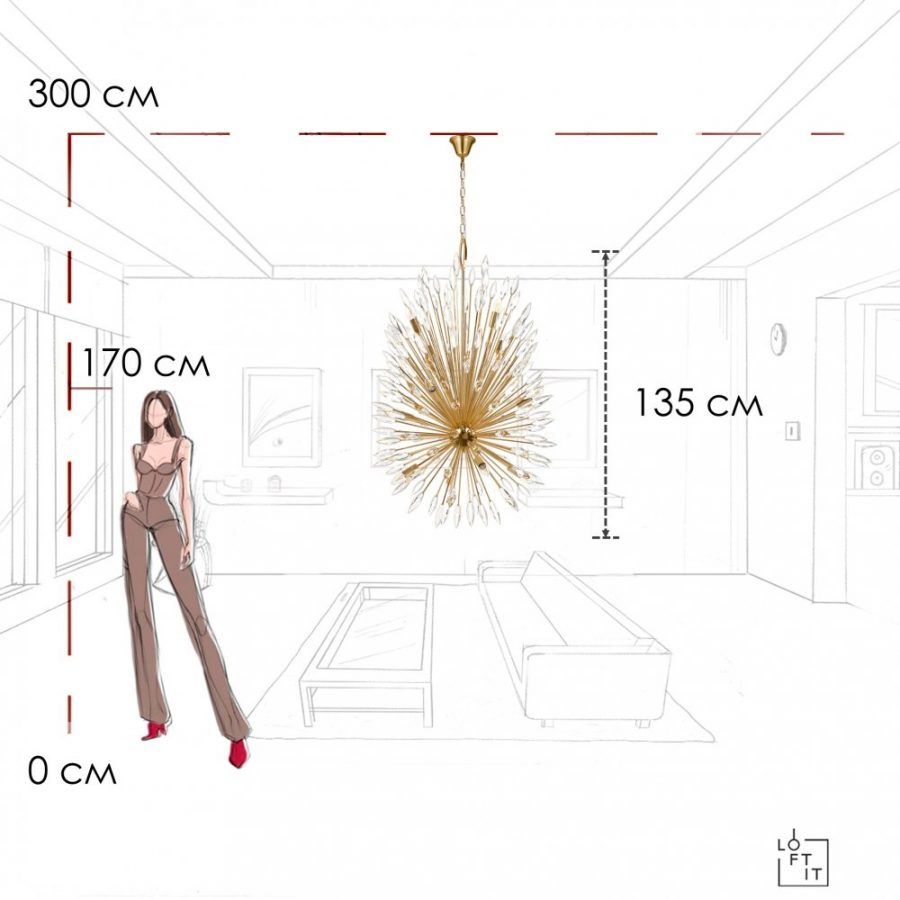 10418/12 Подвесная люстра LOFT IT Splash