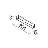 Трековый светильник Technical TR080-4-10WTW-B
