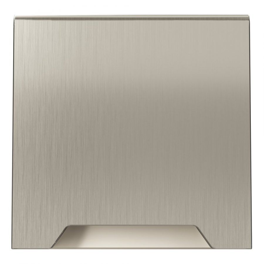 Накладка для розетки с заземлением, защитными шторками и крышкой, S70 Metal (никель)
