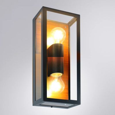 Уличный настенный светильник Arte lamp BELFAST A4569AL-2BR