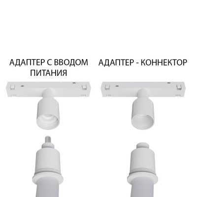 Адаптер с вводом питания Linea Optima Для гибкого неона Loop A492033-1