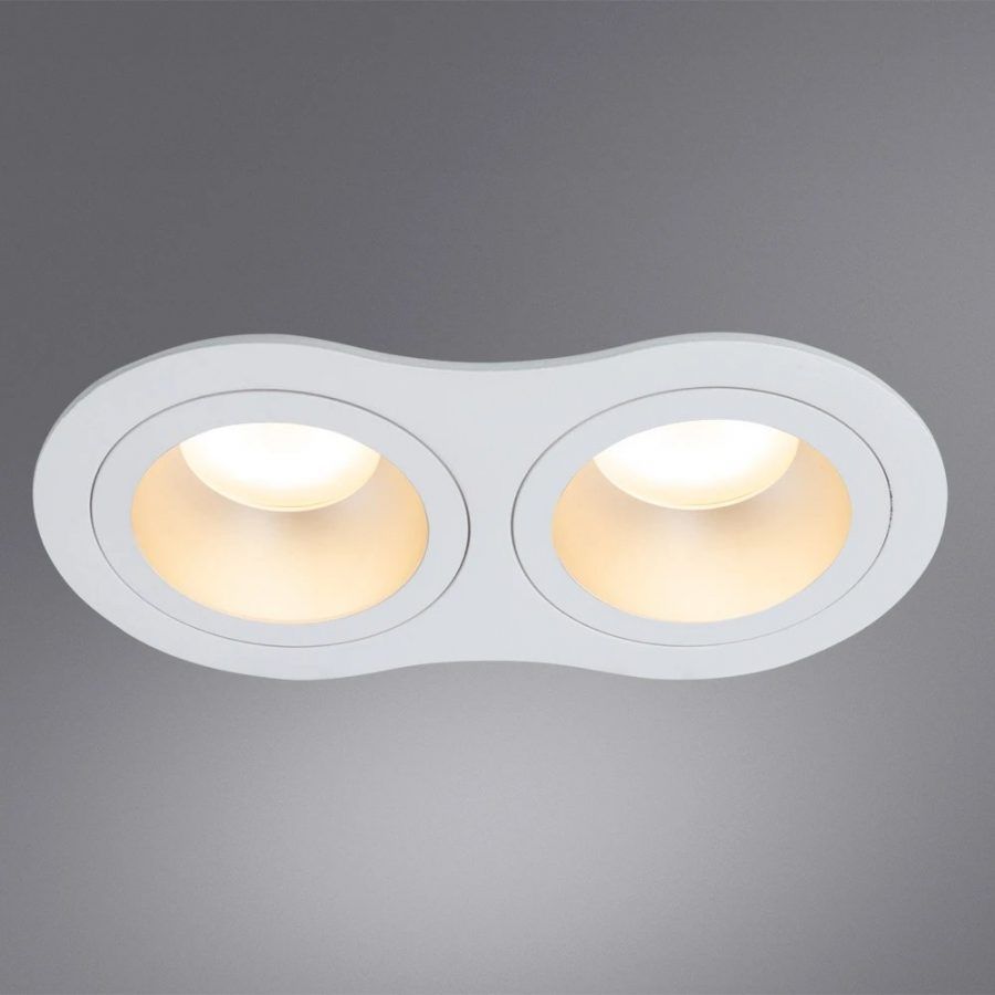 Точечный встраиваемый светильник Arte Lamp ALKES A2161PL-2WH
