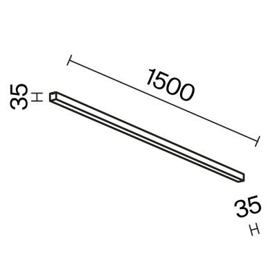 Линейный светильник Technical LL311014