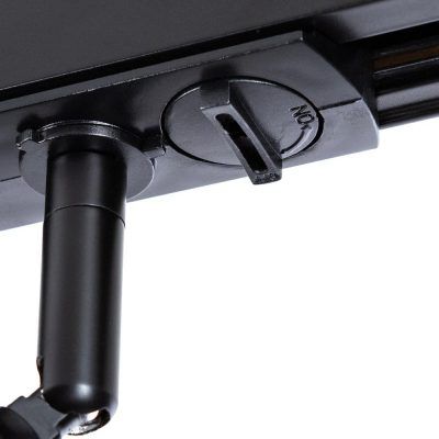 Трековый светильник Arte Lamp VIRGO A4565PL-1BK