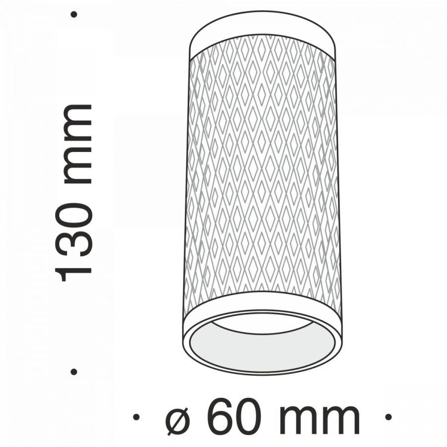 Потолочный светильник Technical C036CL-01W