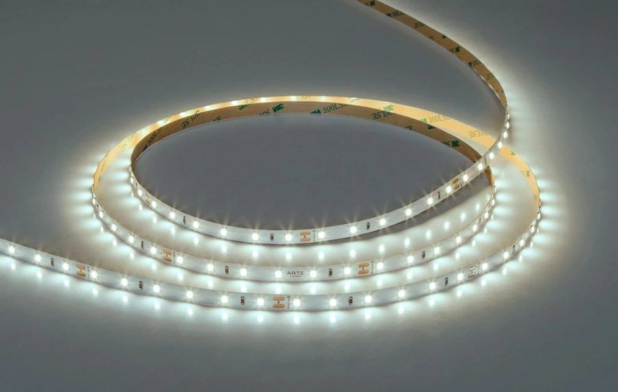 Светодиодная лента 24V 4,8W/m 6000К 5м IP20 Arte Lamp TAPE A2406008-03-6K