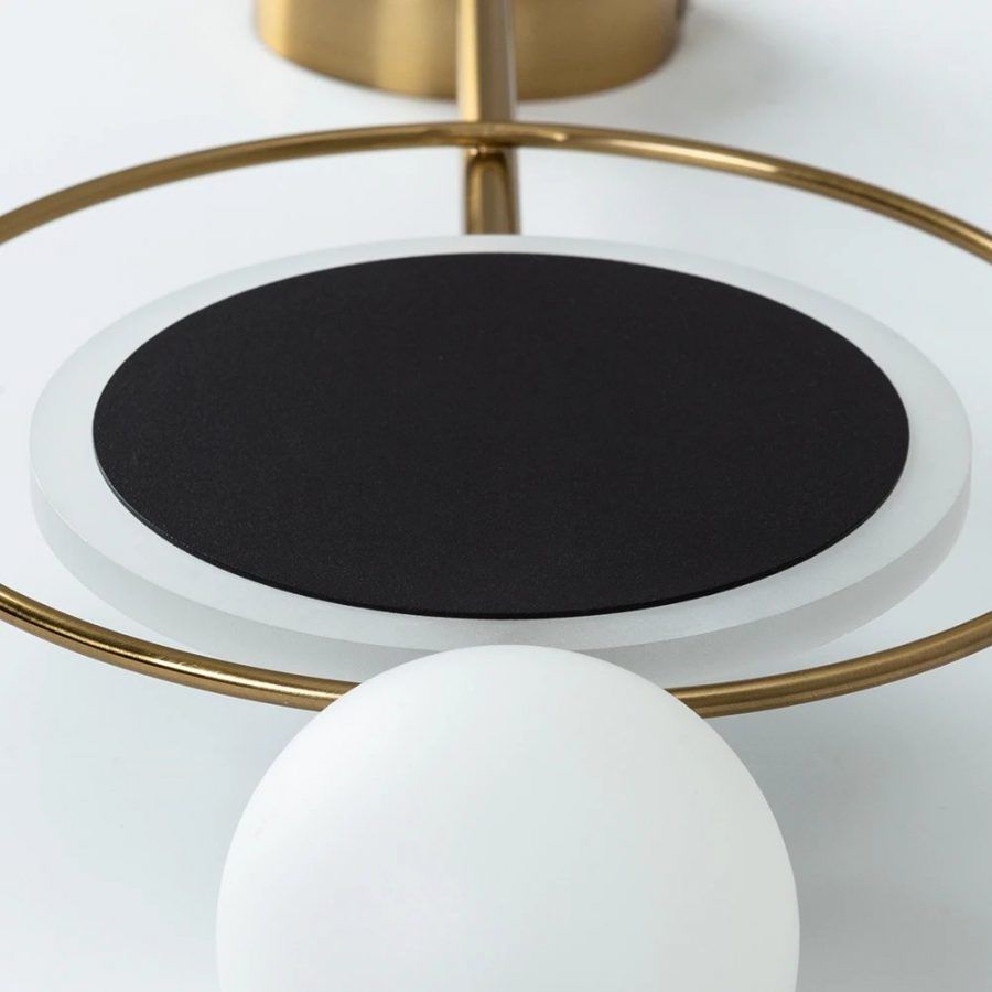 Настенный светильник Arte Lamp POLARIS A2604AP-7BK