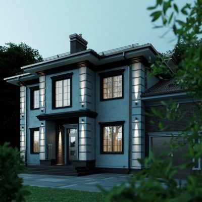 Уличный фасадный светильник Odeon Light Long 7071/7WL