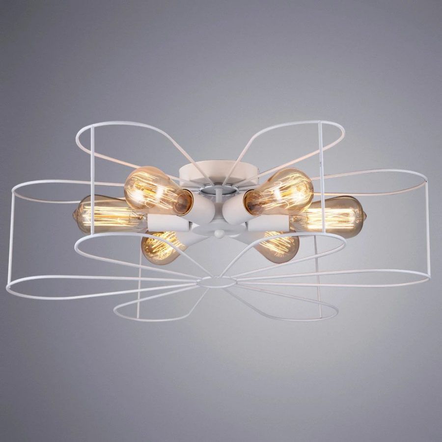 Потолочная люстра Arte Lamp CAMOMILLA A6049PL-6WH