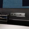 Рамка стеклянная VOLTUM S70 на 5 постов, (титан, стекло)