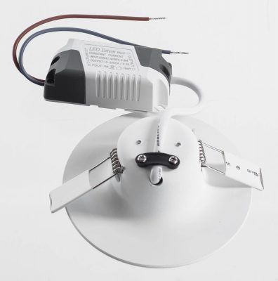Точечный встраиваемый светильник Arte Lamp UOVO A1427PL-1WH