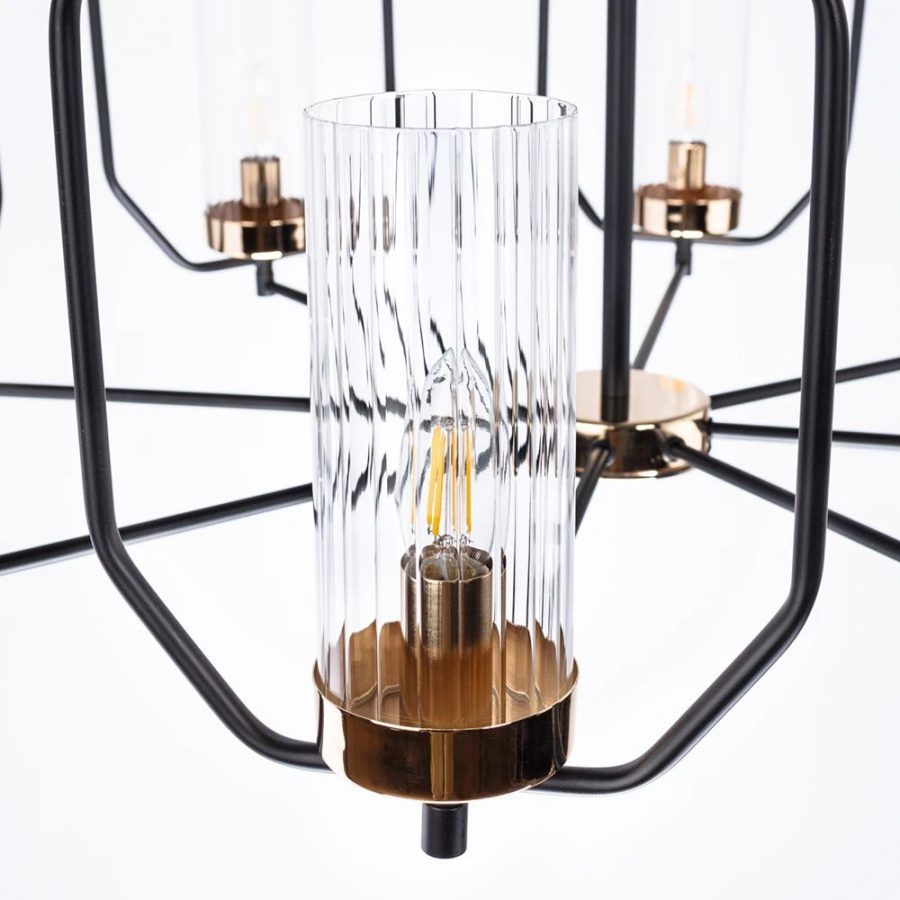 Потолочная люстра Arte Lamp CELAENO A7004PL-8BK