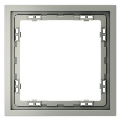 Рамка пластиковая VOLTUM S70 на 1 пост, (сталь)