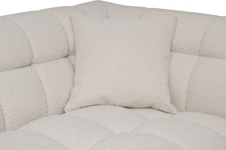Диван двухместный Прато(GD/Prato) букле экрю Orso-ECRU 204*106**75см