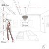 10406/500 Подвесная люстра LOFT IT Opera