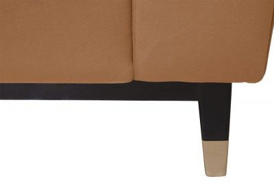 Диван Сиена(Siena)/BD трехм.без мех.,велюр коричневый Colt004 228*92*92см