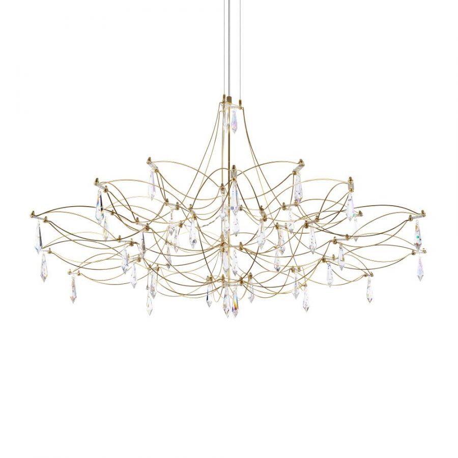 10590/1000 Gold Asfour Подвесной светильник LOFT IT Mira