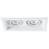 Точечный встраиваемый светильник Arte Lamp CANIS A6661PL-2WH