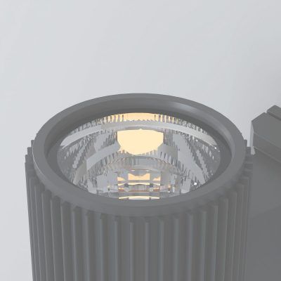 Уличный настенный светильник Outdoor O419WL-01GR