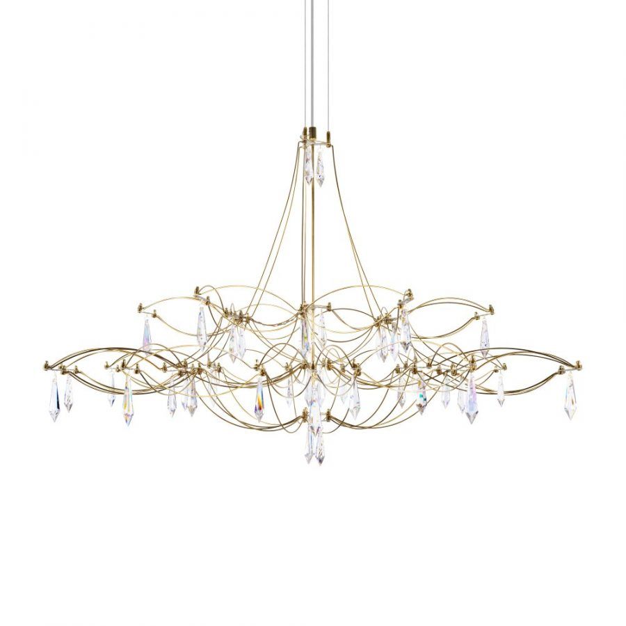 10590/1000 Gold Asfour Подвесной светильник LOFT IT Mira