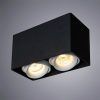 Точечный накладной светильник Arte Lamp PICTOR A5654PL-2BK