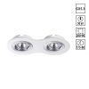 Встраиваемый светильник Novotech Morus 370391