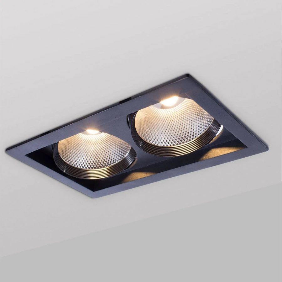 Точечный встраиваемый светильник Arte Lamp PRIVATO A7018PL-2BK
