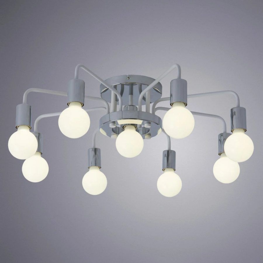 Потолочная люстра Arte Lamp GELO A6001PL-9WH