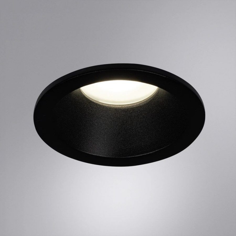 Точечный встраиваемый светильник Arte Lamp HELM A2869PL-1BK