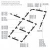 Шинопровод шестиконтактный встраиваемый 3-фазн Quattro/DALI/ Lightstar 503035-R-DALI