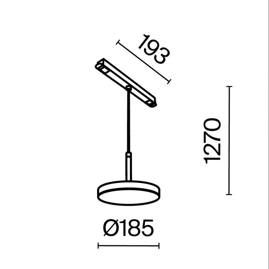 Трековый светильник Technical TR123-2-15W4K-B