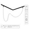 Гибкий неон Arte Lamp LOOP для магнитных трековых систем OPTIMA, LINEA, EXPERT A4910PL-1BK