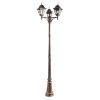 Парковый светильник Arte Lamp BERLIN A1017PA-3BN