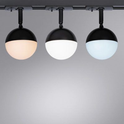 Трековый светильник Arte Lamp VIRGO A4565PL-1BK