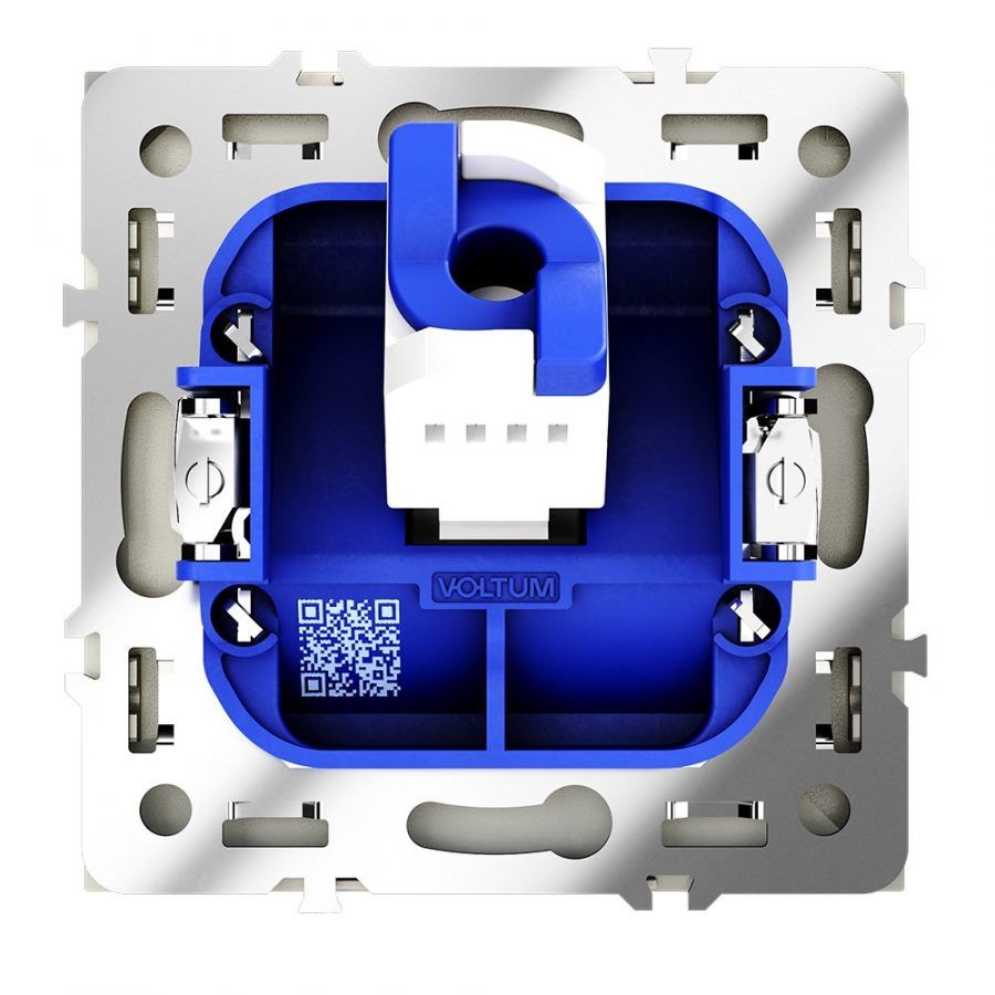 Розетка компьютерная встраиваемая VOLTUM S70 RJ45 кат.6, (шелк)