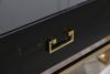 KFG058 Консоль черная 2 ящика  120*42*77см