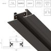 Шинопровод двухконтактный однофазный встраиваемый Barra Lightstar 501018