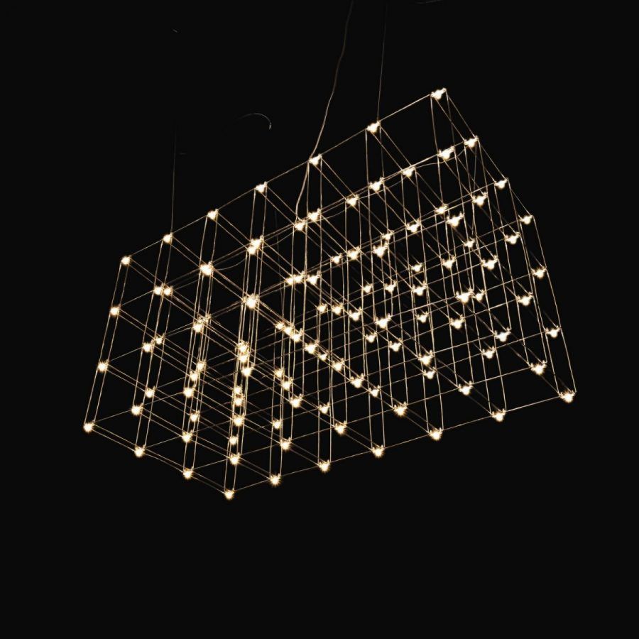 Люстра Cosmic ячейка 20 х 20 см 120*60*60  золото