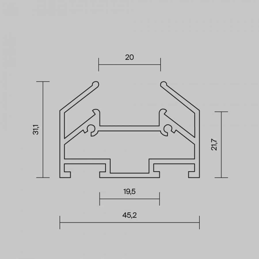Профиль Technical TRA239MP-212S