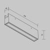 Уличный трековый светильник Outdoor O-TR01-3-S-20WB3K