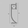 Профиль Led Strip ALM-5314-S-2M