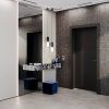 Терморегулятор электронный VOLTUM S70 с индикацией и датчиком, для теплого пола, (шелк)
